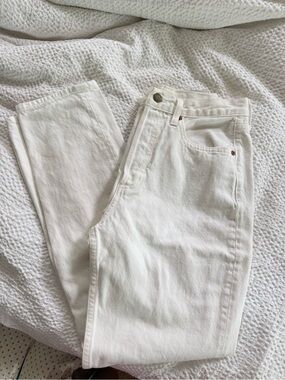 Aritzia Denim Forum White Jeans